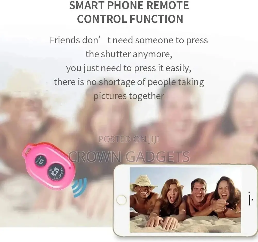 Pink BT Remote Shutter