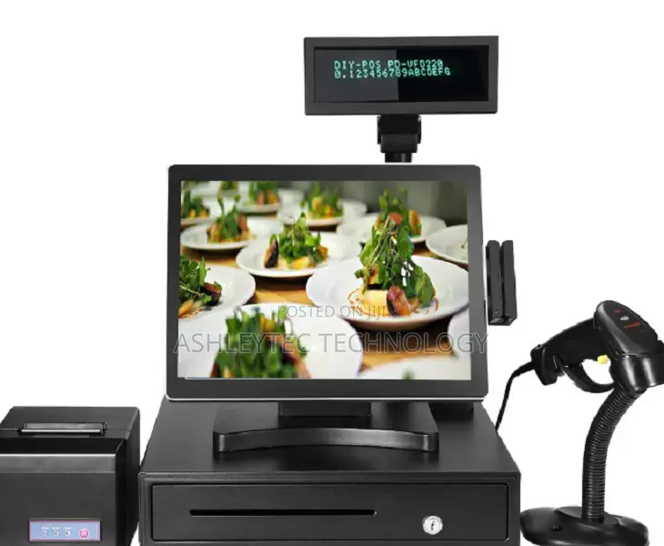 Cashier Register Electronic Point of Sale Terminal Screen To