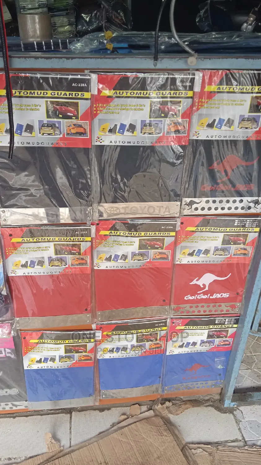 Plain,Toyota,Nissan Colored Kangaroo Mudflaps