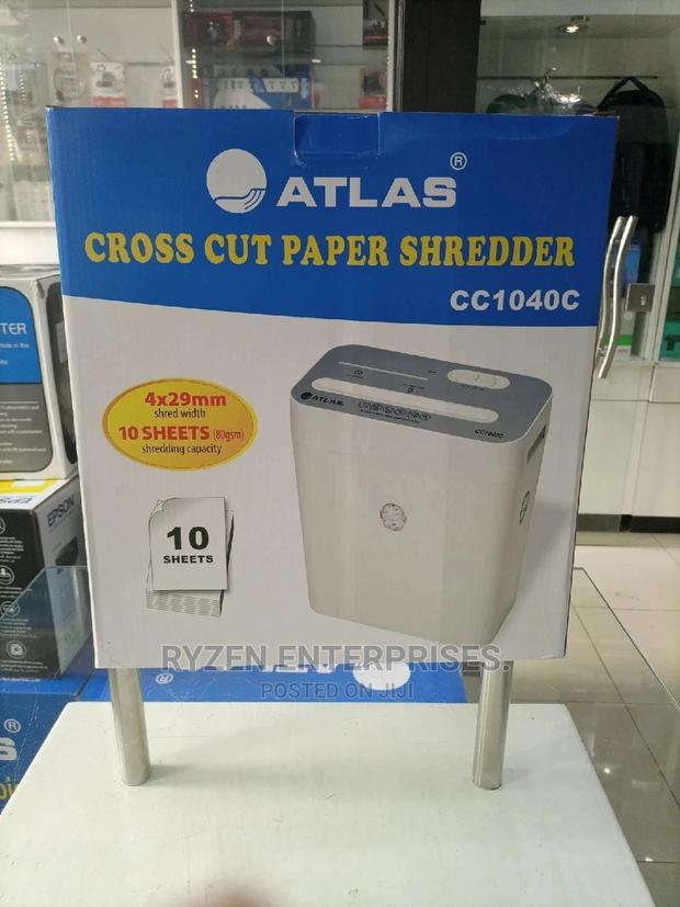 Atlas Paper Shredder Cc1040/ 10 Sheets Shredder/ 10 Sheets - main view