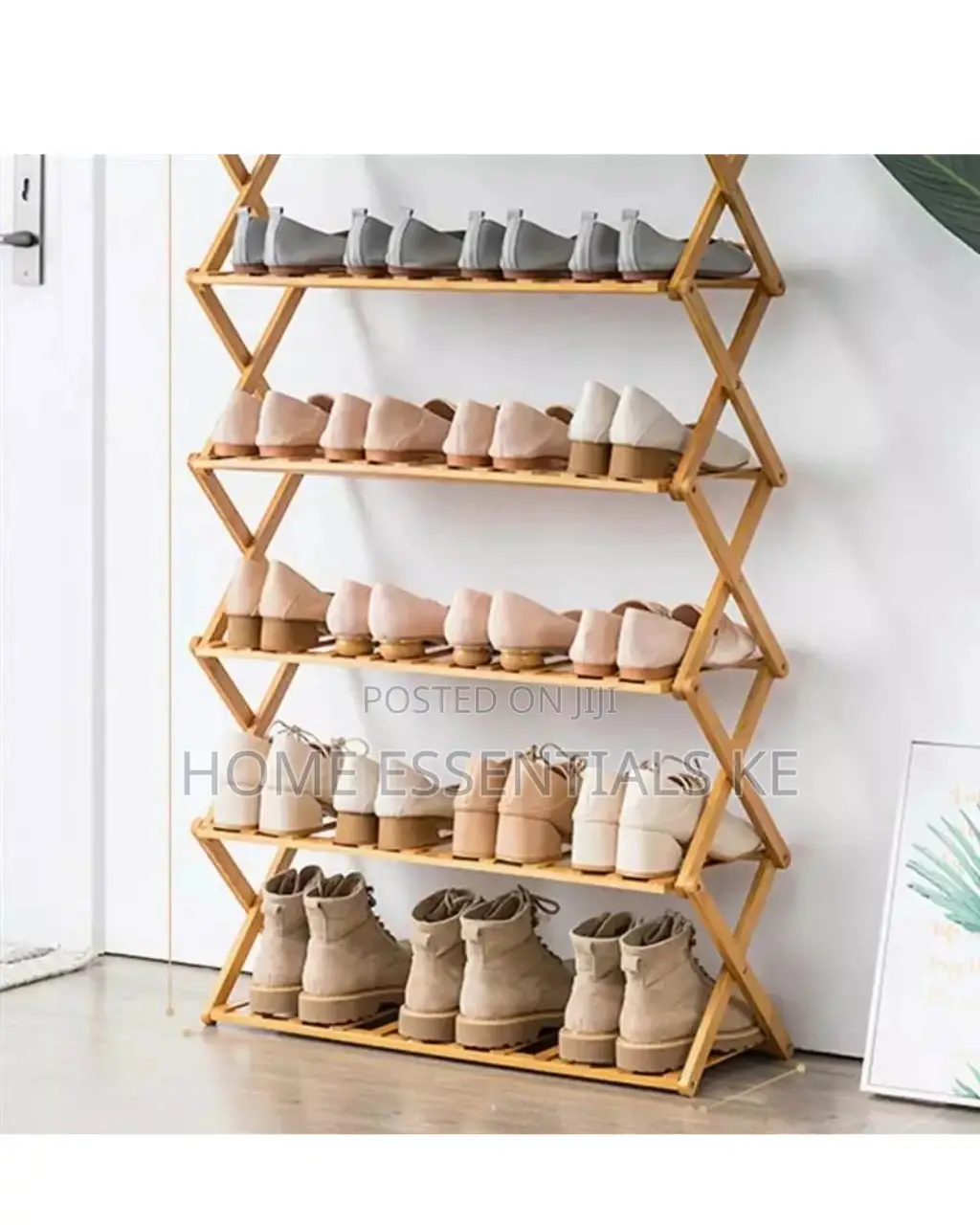 *6 Layer Foldable Shoerack Can Hold 36 Pairs