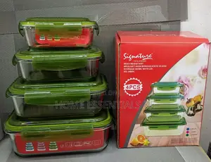 4pcs Set Glass Bowls Heat Resistant