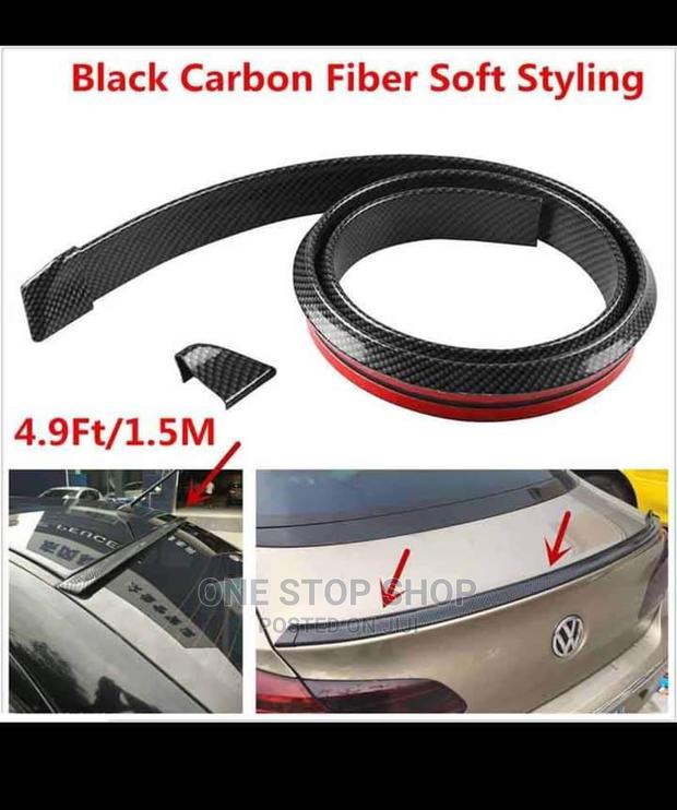 Fibre Bumper Rear Diffiser Universal Spoiler - main view