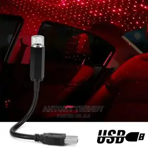 Car USB LED Starlight Star Light Projector Ambient Light