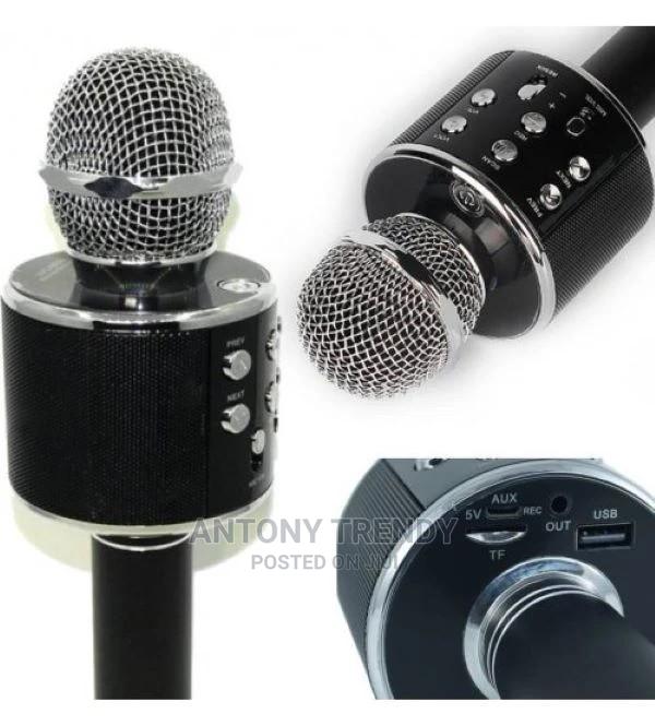 Bluetooth Wireless Microphone WS-858 Handheld Karaoke Mic - main view