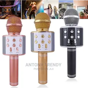 Ws-858 Bluetooth Wireless Microphone Handheld Karaoke Mic