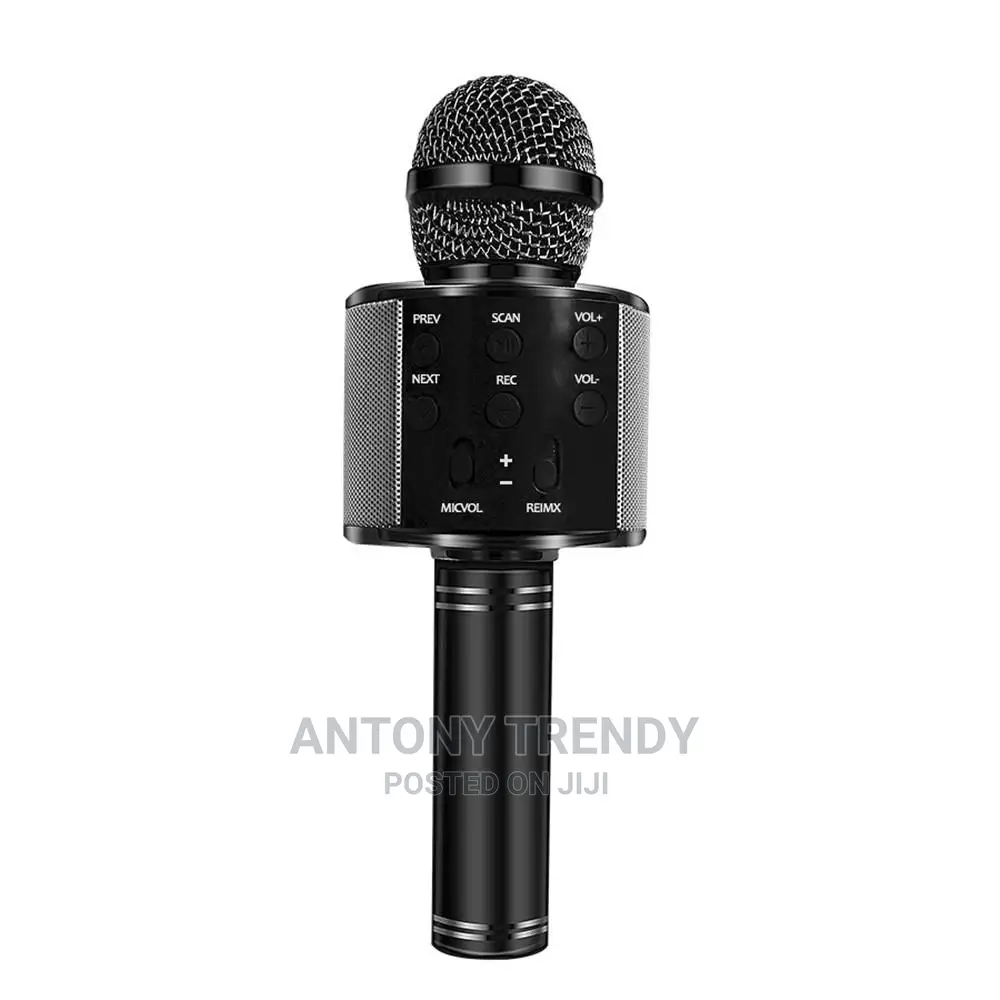 Ws858 Wireless Karaoke Handheld Microphone Usb Bluetooth Mic
