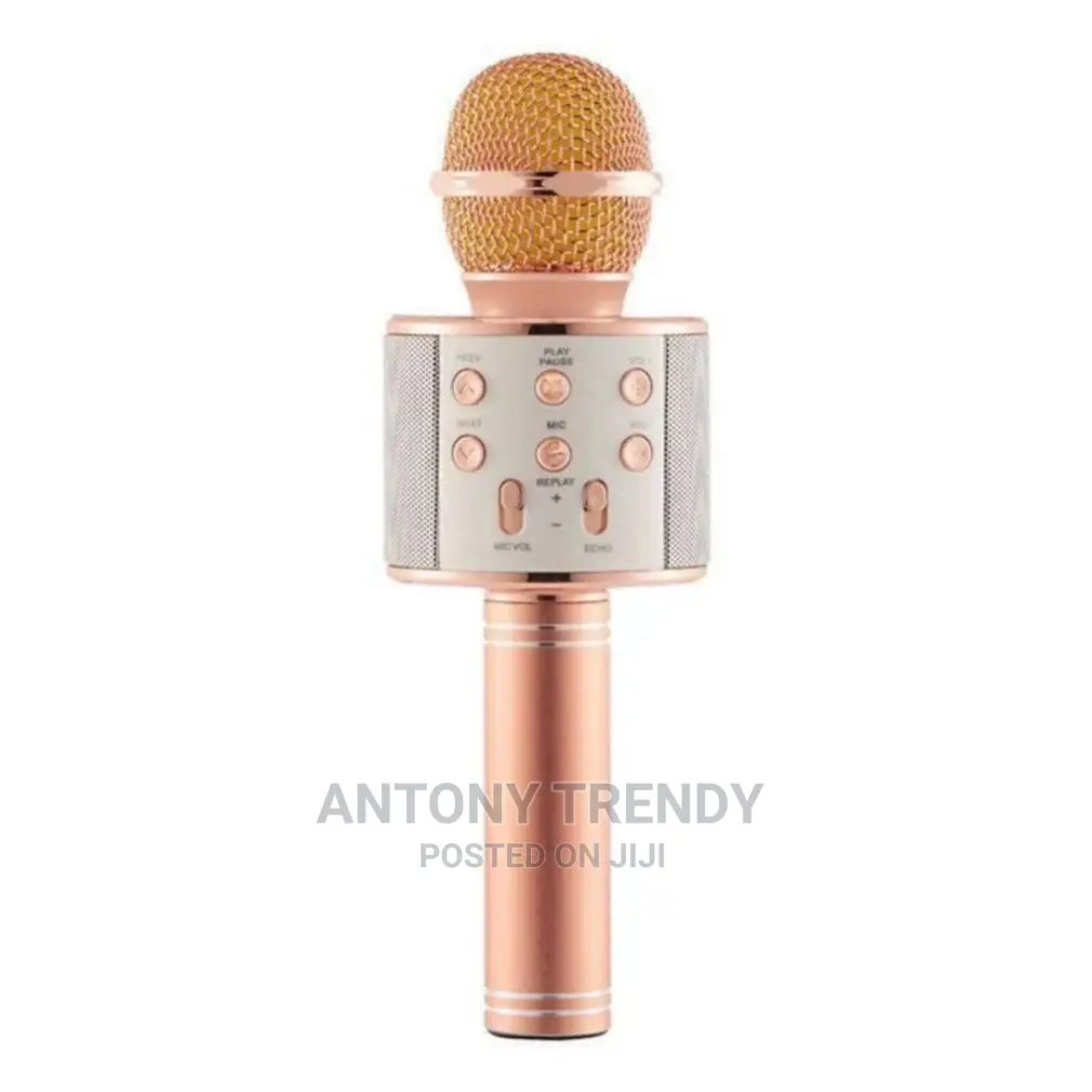 Wireless Karaoke Microphone Bluetooth Handheld Portable