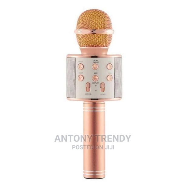 Wireless Karaoke Microphone Bluetooth Handheld Portable - main view