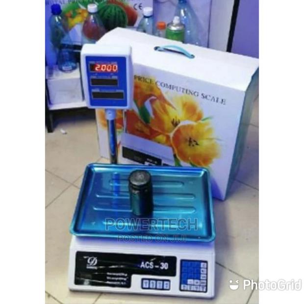 Digital Weigh Scale for Fruits and Meat - main view