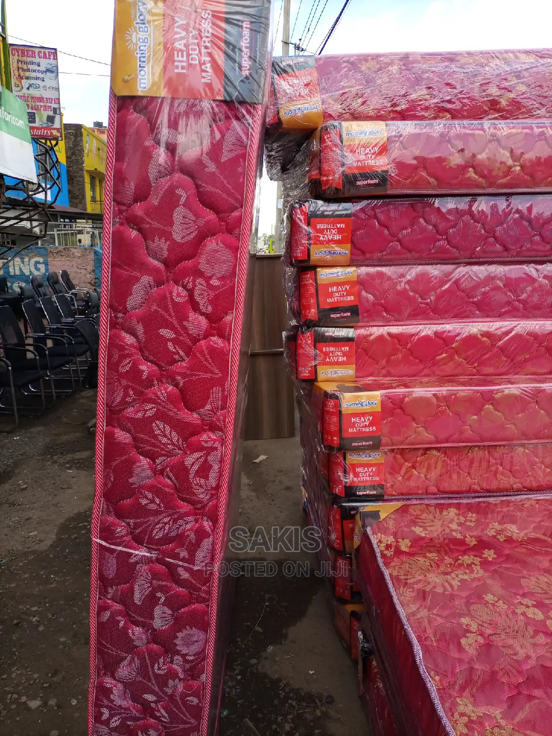 Twin Size(4 By 6)8inch High Density Quilted Mattresses.
