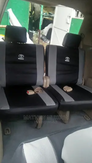 Black and Grey Car Seat Covers