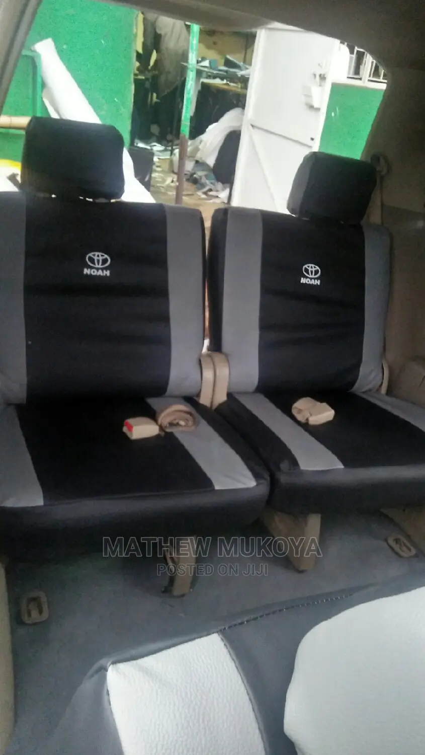Black and Grey Car Seat Covers