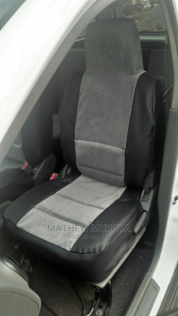 Suede and Leather Car Seat Covers - main view