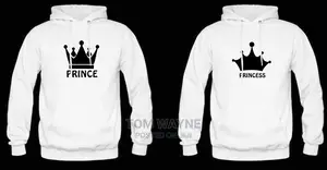 Prince and Princess Printed Hoodies All Colours Available