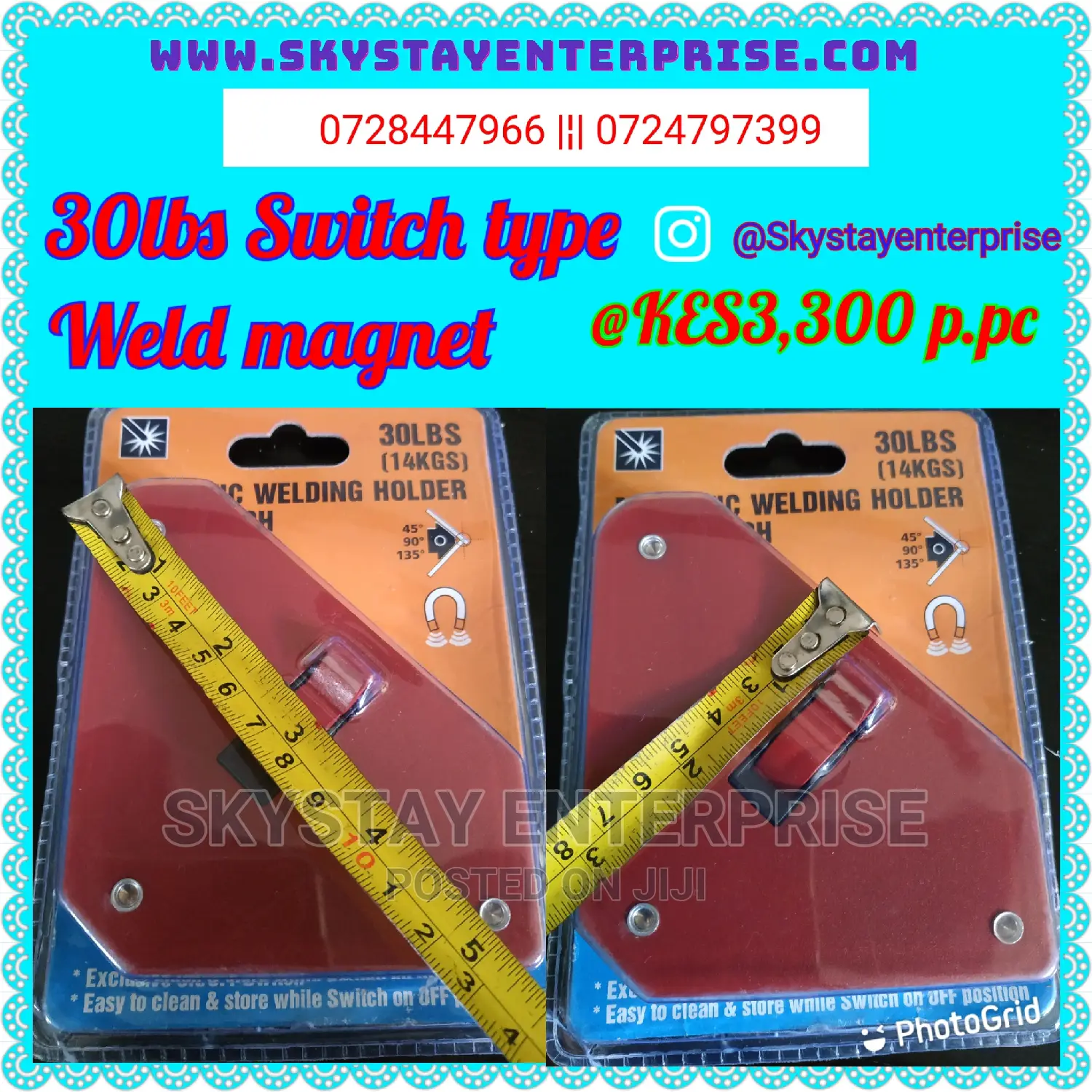 Welding Magnet Switch Type 30lbs