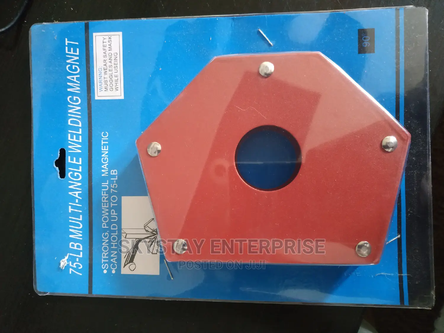 5" Welding Magnet Hexagon Shape 75lbs