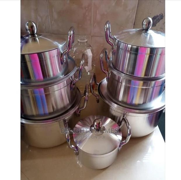 14pcs Aluminium Cooking Pot Set - thumbnail 2