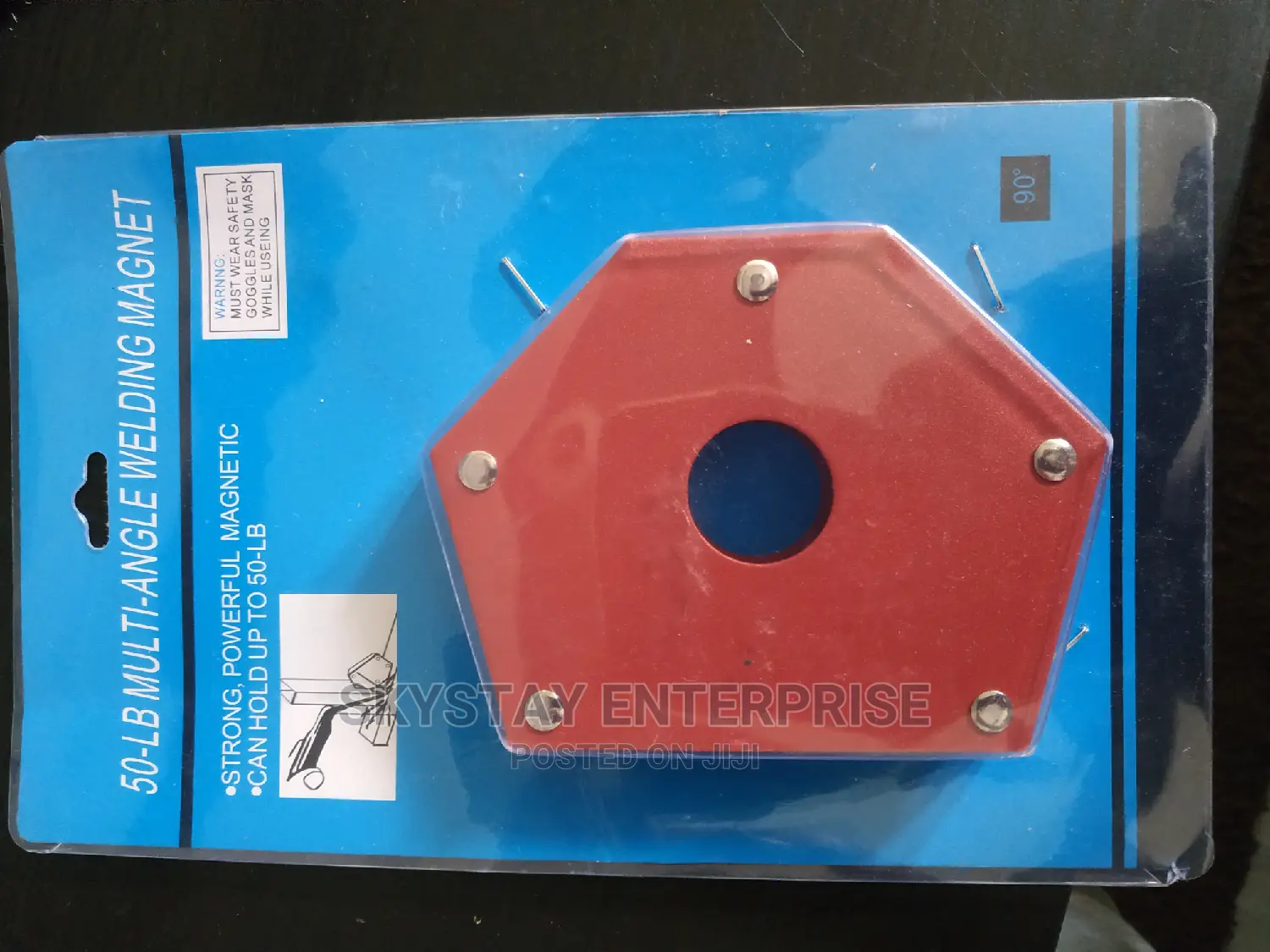 4" Welding Magnet Hexagon Shape 50lbs