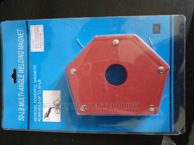 4" Welding Magnet Hexagon Shape 50lbs - main view