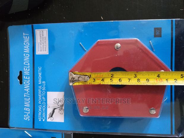 4" Welding Magnet Hexagon Shape 50lbs - thumbnail 3