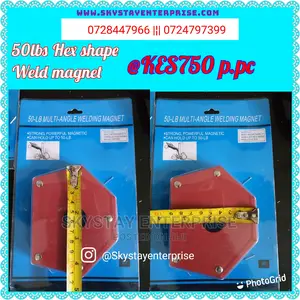 4" Welding Magnet Hexagon Shape 50lbs
