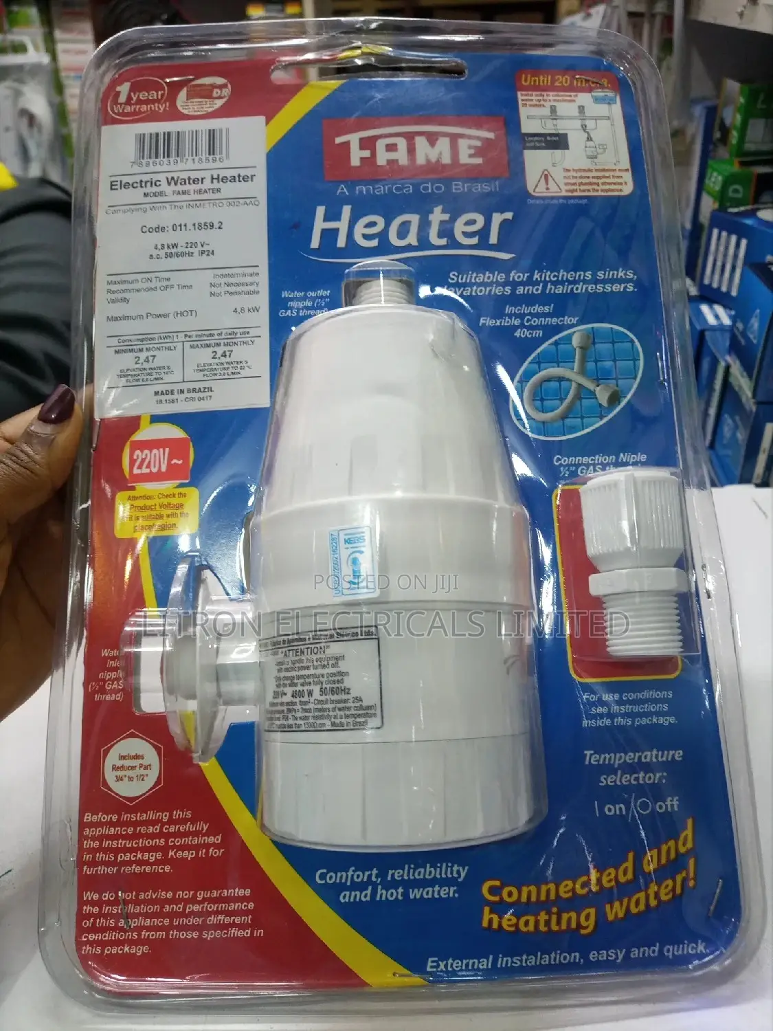 Undersink Water Heater Fame