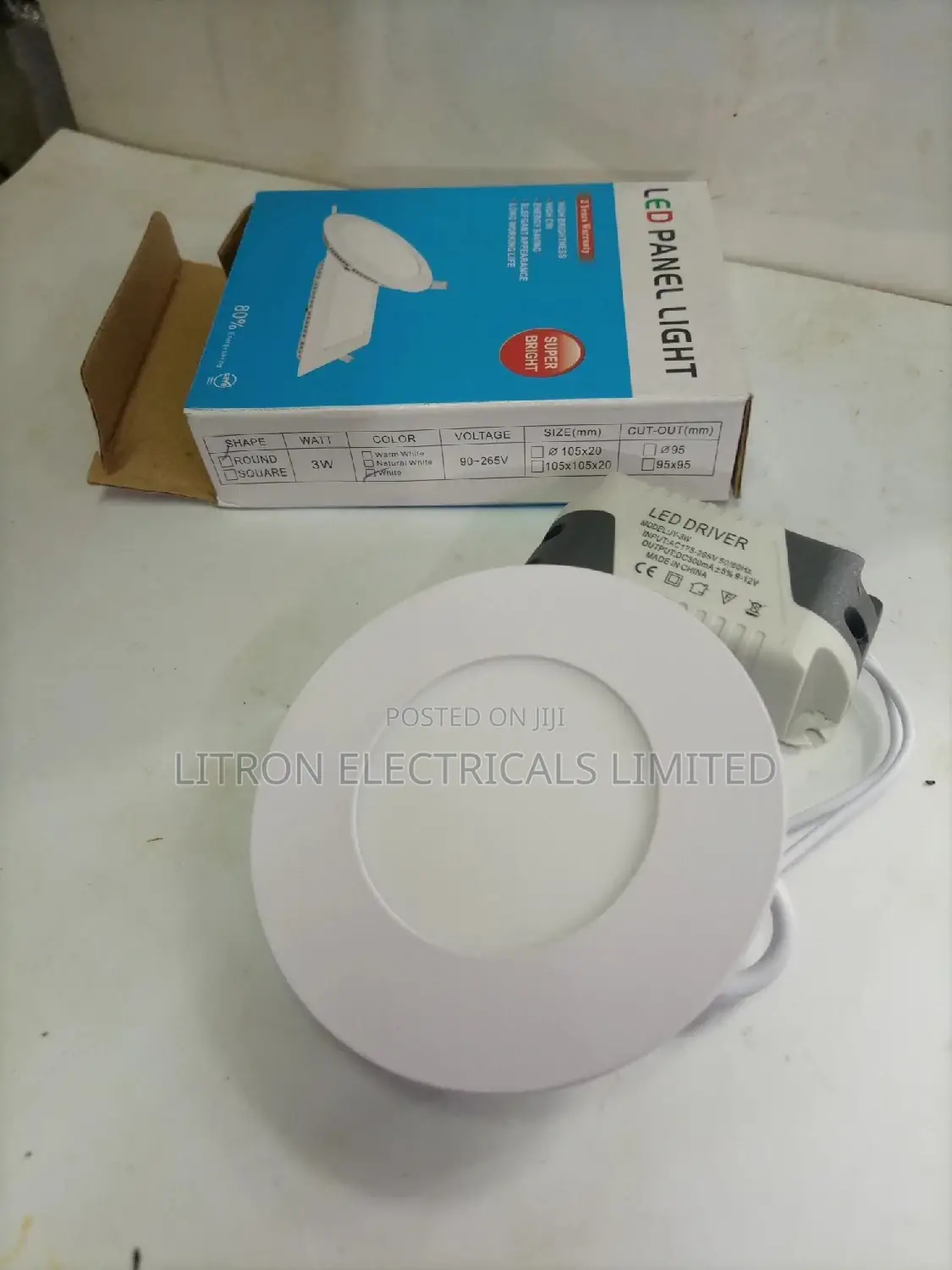3W Panel Lights