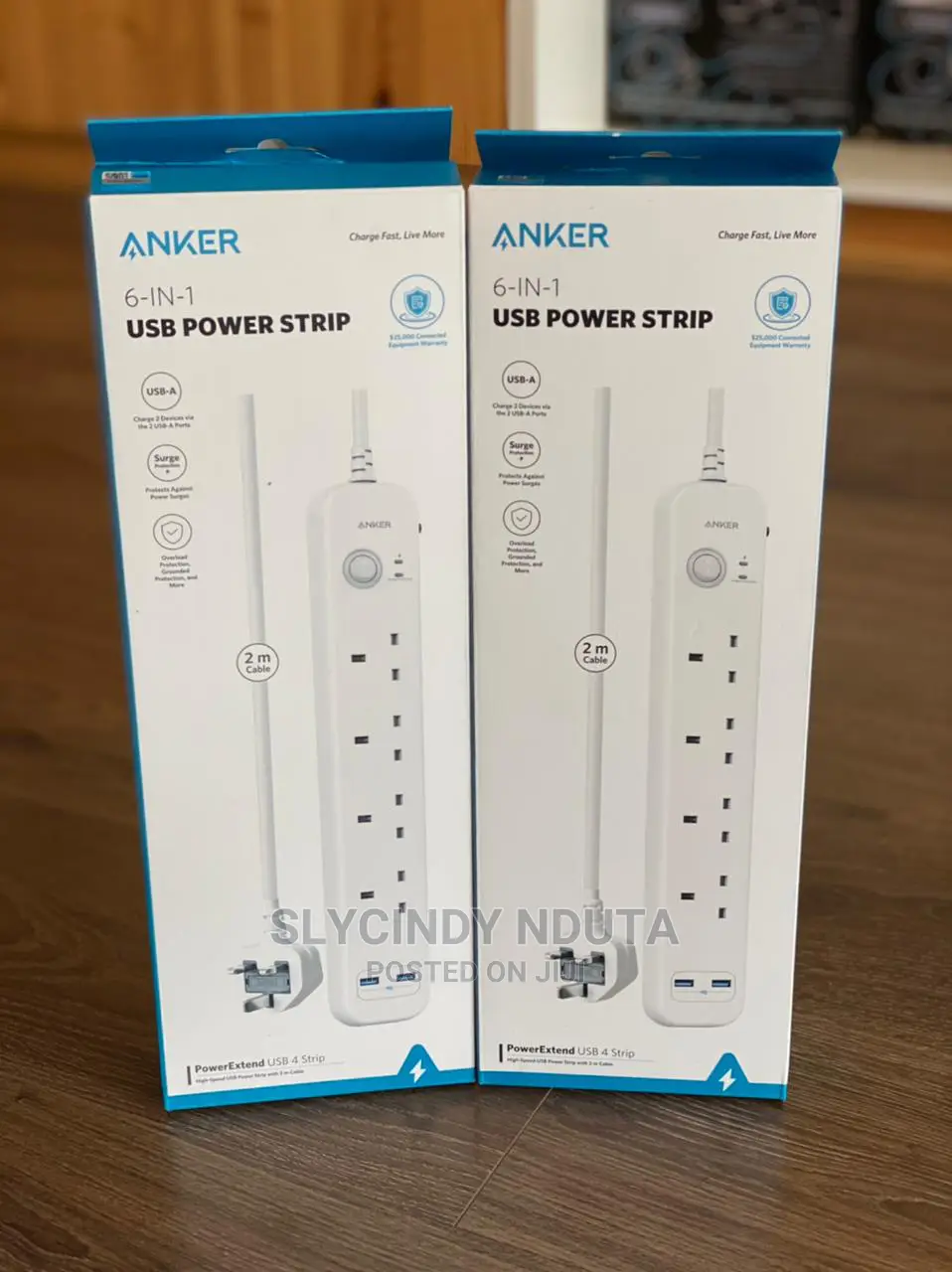 Anker 6in1 Usb Power Strip