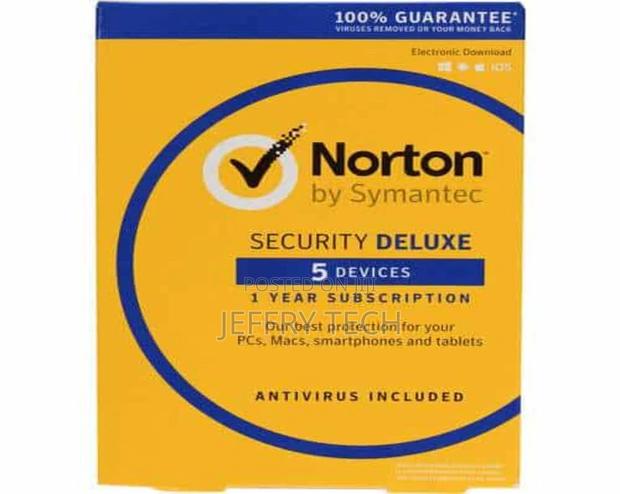 Symantec Norton Internet Security (5-users, 1-year) - main view
