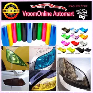 2m Car Headlight Sticker Adhesive Taillight for Wrap Vinyl