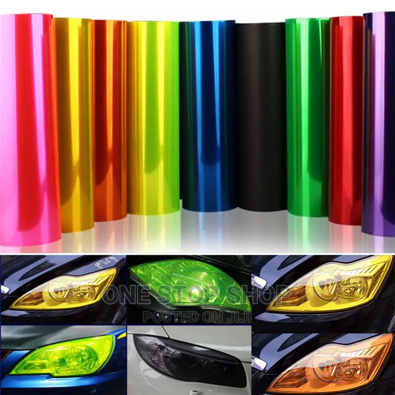 Film Sticker 2m Reflective Car Light Headlight Tint
