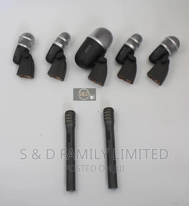 Shure Dynamic Kit 7 Piece Drum Microphone - main view