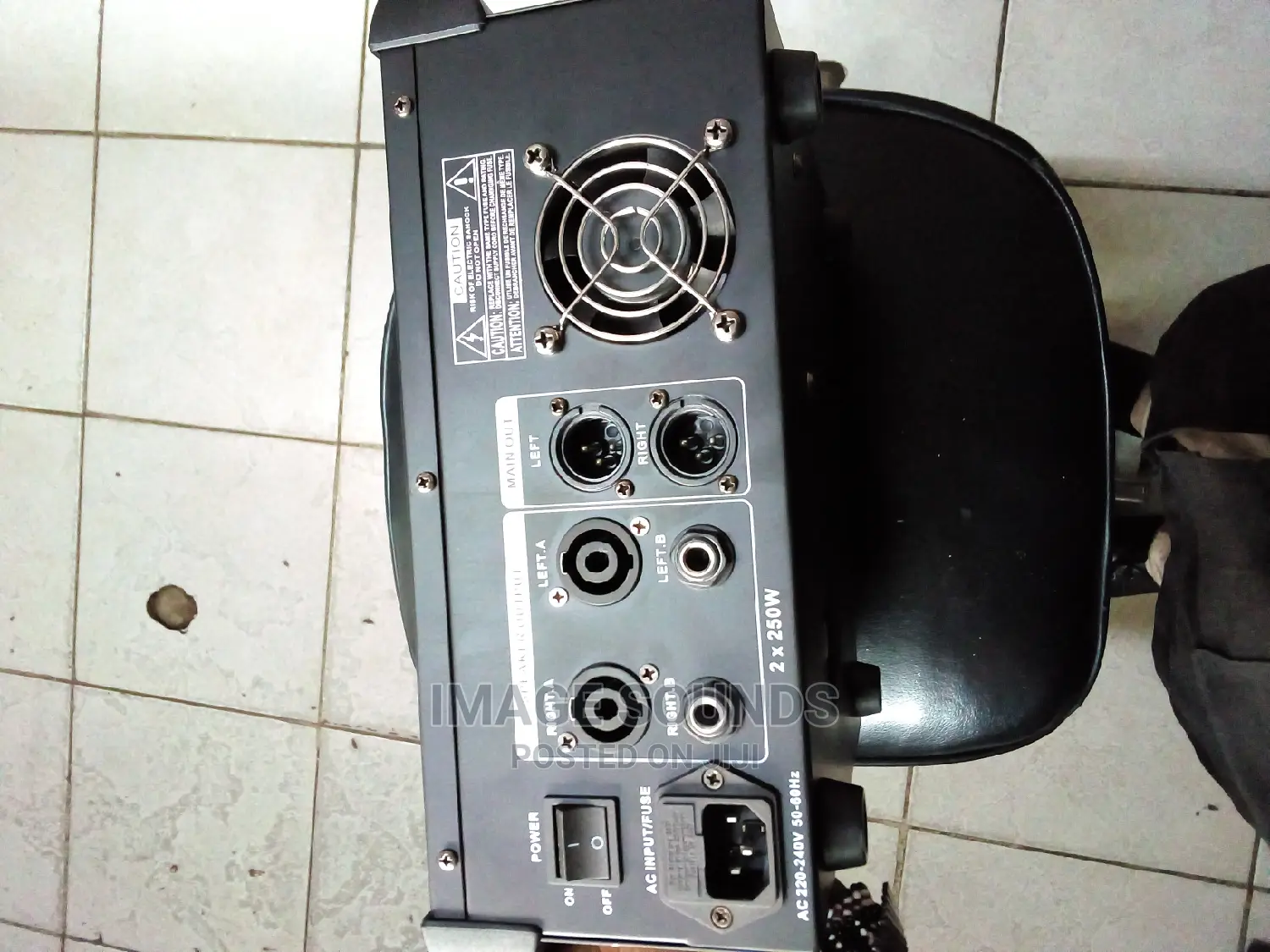 Powered Mixer 4channels
