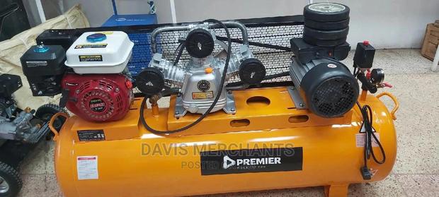 Air Comprising Machine Both Petrol and Electric 150 Litre