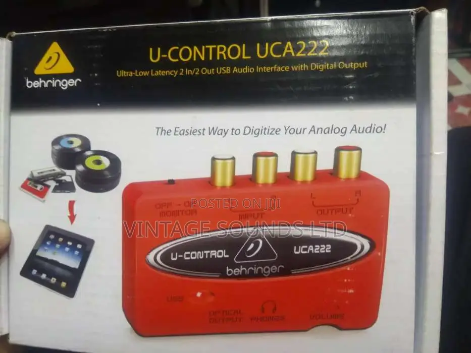 One Channel Uca 222 Studio Soundcard