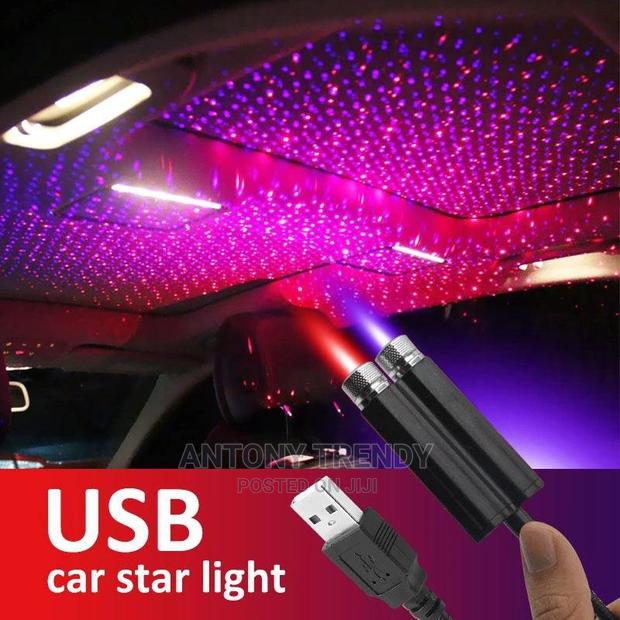 LED Car Interior Atmosphere Ceiling Night Star Light Lamp