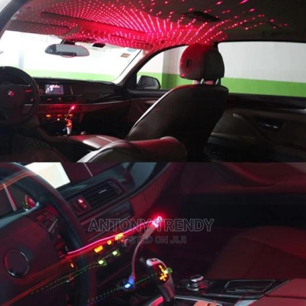 Usting Flexible USB Night Lamp Fit All Cars Ceiling Roof