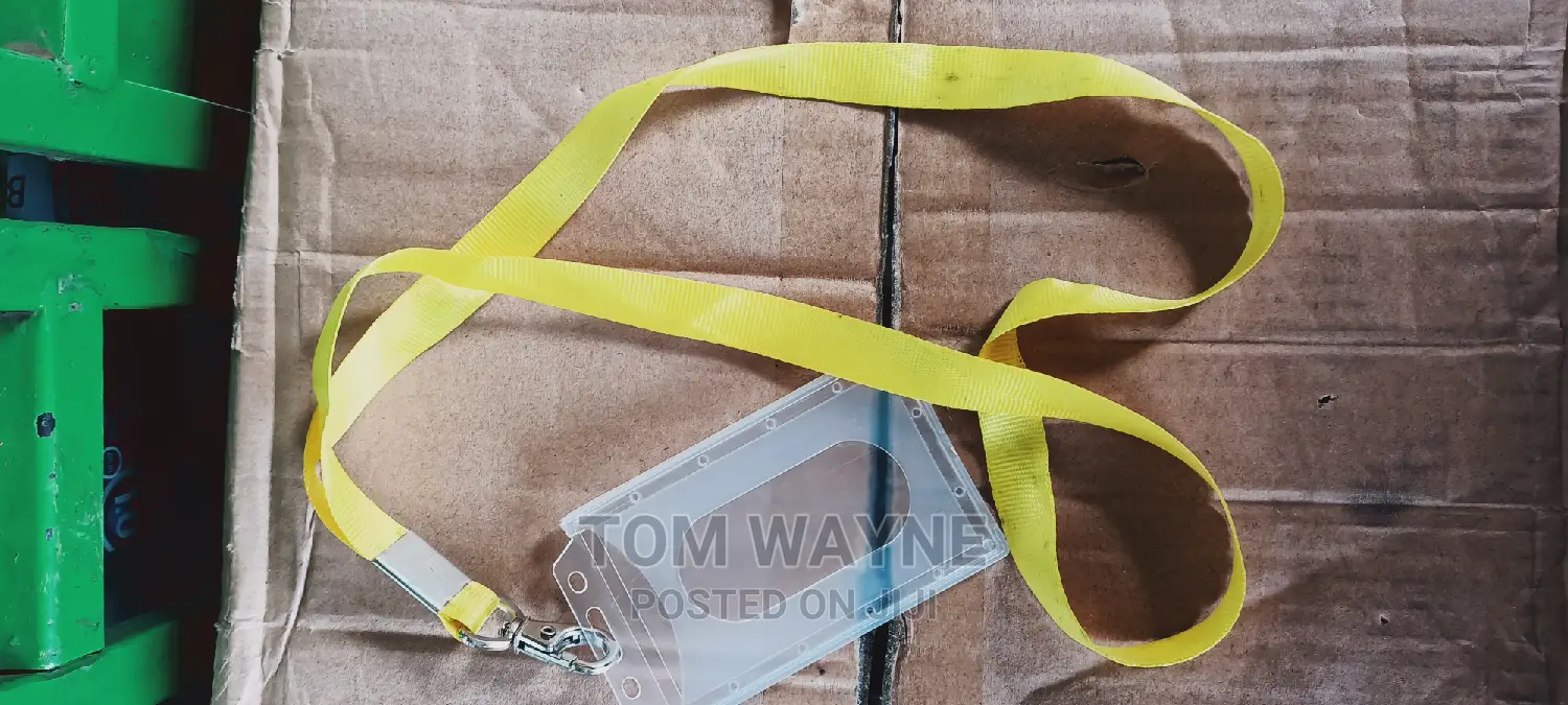Staff Identity I.D Holders Plus Lanyards or Neck Strap