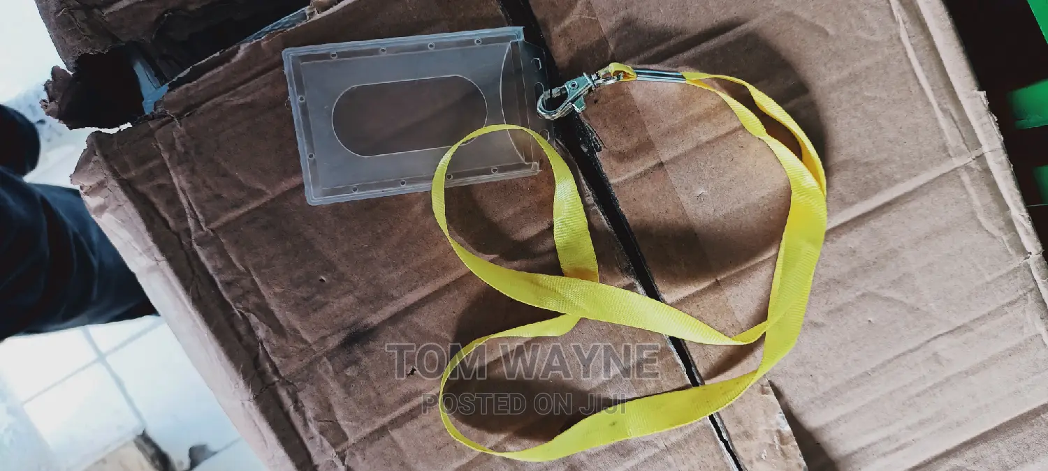 Staff Identity I.D Holders Plus Lanyards or Neck Strap