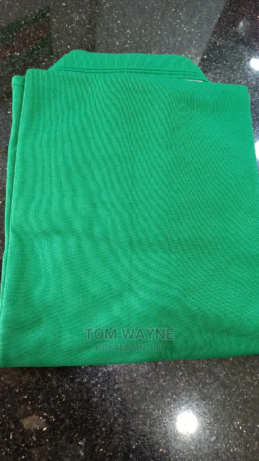 Plain Green Imported Polo T-Shirt