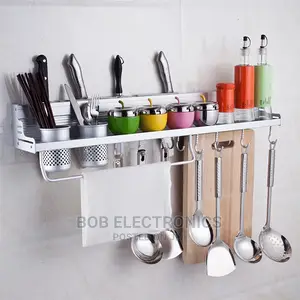 Wall Mounted Kitchen Organizer Shelf