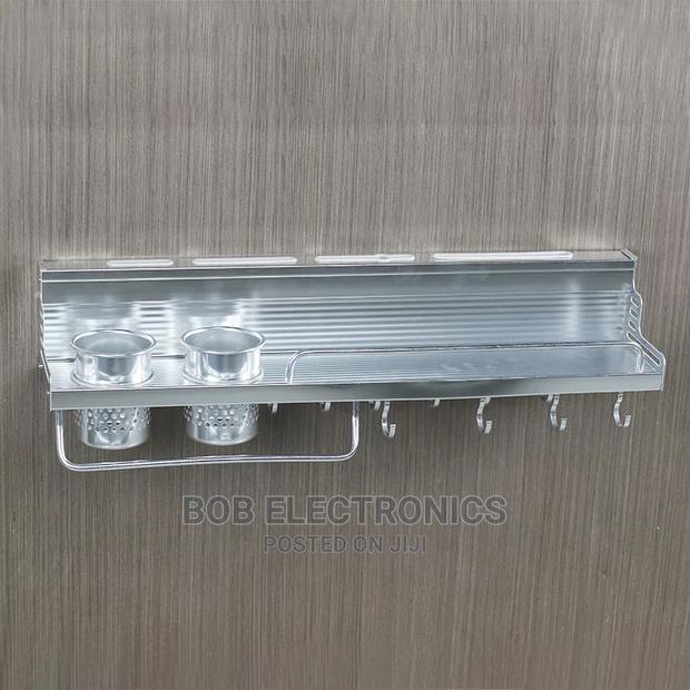 Wall Mounted Kitchen Organizer Shelf - thumbnail 3