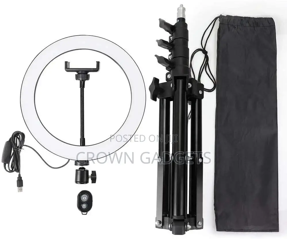 10 Inches Big LED Ring Light for Phone Tiktok Etc