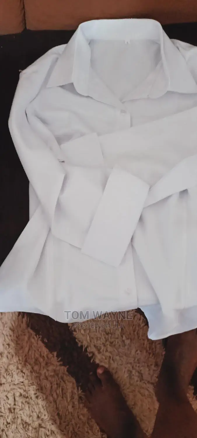 Female Staff Uniform Blouses, White, Blue, Mixed Colors Too