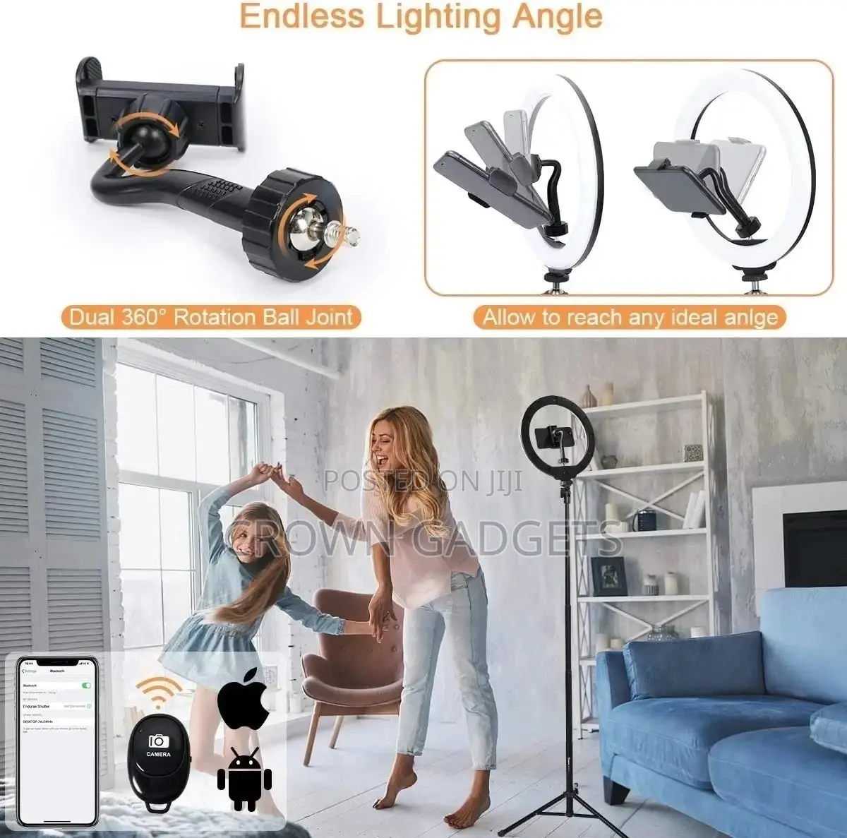 10 Inches Big LED Ring Light for Youtube