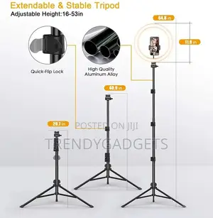 Tripod Stand Makeup Artist With Ring Light