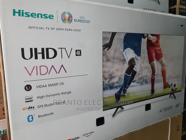 Hisense 65 Inch UHD Frameless Smart LED TV With Bluetooth - main view
