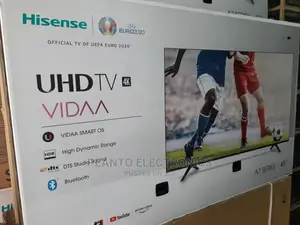 Hisense 65 Inch UHD Frameless Smart LED TV With Bluetooth