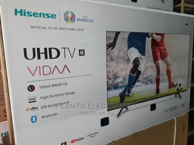 Hisense 65 Inch UHD Frameless Smart LED TV With Bluetooth - thumbnail 3